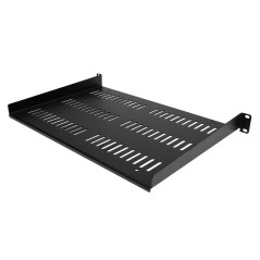 StarTech.com Mensola Rack 19" 1U - Ripiano Ventilato per Armadio Rack 19 pollici a sbalzo per Dispositivi e Apparecchiature di