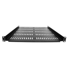 StarTech.com Mensola Rack 19" 1U - Ripiano Ventilato per Armadio Rack 19 pollici a sbalzo per Dispositivi e Apparecchiature di