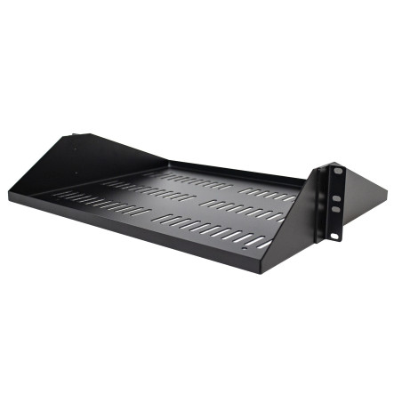 StarTech.com Mensola Rack 19" 2U - Ripiano Ventilato a sbalzo per Rack 19 pollici - Per Dispositivi/Apparecchiature di rete non