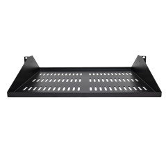 StarTech.com Mensola Rack 19" 2U - Ripiano Ventilato a sbalzo per Rack 19 pollici - Per Dispositivi Apparecchiature di rete non