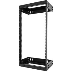 StarTech.com Armadio Rack a Muro 19" 21U - Armadio di rete Quadro rack 19 pollici a profondità regolabile 30-50cm - Resistente