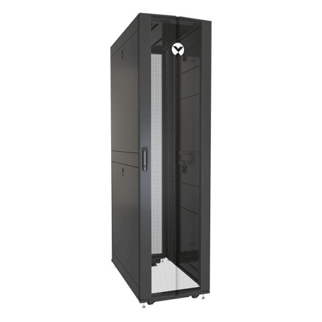 Vertiv VR3157SP rack 48U Rack indipendenti Nero, Trasparente