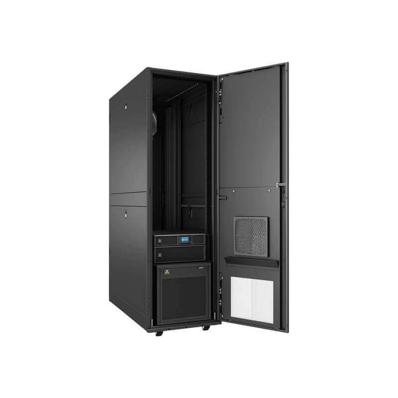 Vertiv Micro data center VRC-S con raffreddamento self-contained fino a 3,5 kW, UPS da 6 kVA, distribuzione dell’alimentazione