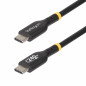 StarTech.com Cavo di Ricarica USB-C da 2m, cavo USB-C certificato USB-IF, 240W PD EPR, cavo trasferimento dati USB 2.0 Tipo-C