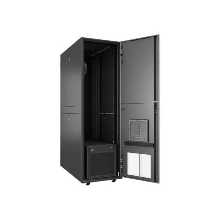 Vertiv Micro data center VRC-S con raffreddamento split fino a 3,5 kW, UPS da 6 kVA, distribuzione dell’alimentazione (managed