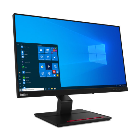 Lenovo ThinkVision T24t-20 LED display 60,5 cm (23.8") 1920 x 1080 Pixel Full HD Touch screen Capacitivo Nero