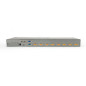 LevelOne KVM-0831 switch per keyboard-video-mouse (kvm) Montaggio rack Nero, Grigio