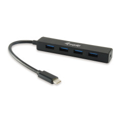 Equip 128954 hub di interfaccia USB 3.2 Gen 1 (3.1 Gen 1) Type-C 5000 Mbit s Nero