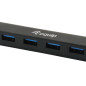 Equip 128954 hub di interfaccia USB 3.2 Gen 1 (3.1 Gen 1) Type-C 5000 Mbit/s Nero