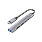 Equip 128962 hub di interfaccia USB 3.2 Gen 1 (3.1 Gen 1) Type-C 5000 Mbit/s Argento