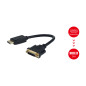 Equip 133443 cavo e adattatore video 0,25 m DVI-I HDMI tipo A (Standard) Nero