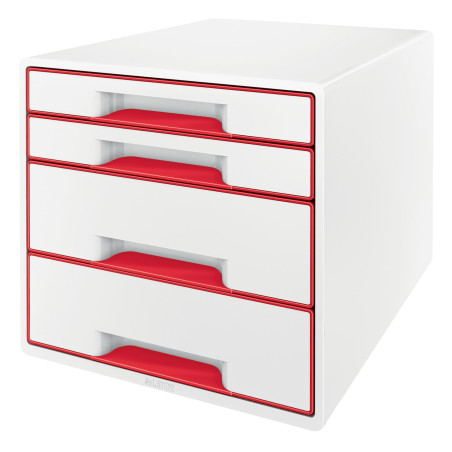 Leitz WOW CUBE Rosso, Bianco