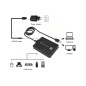 Conceptronic HUBBIES11BP replicatore di porte e docking station per laptop USB 3.2 Gen 1 (3.1 Gen 1) Type-A Nero