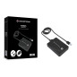 Conceptronic HUBBIES11BP replicatore di porte e docking station per laptop USB 3.2 Gen 1 (3.1 Gen 1) Type-A Nero