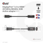 CLUB3D CAC-1088 cavo e adattatore video 0,21 m DisplayPort HDMI Nero