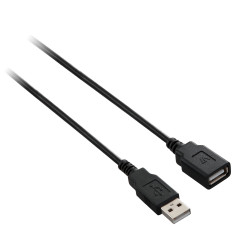 V7 Cavo prolunga USB nero da USB 2.0 A femmina a USB 2.0 A maschio 3m 10ft