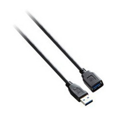 V7 Cavo prolunga USB nero da USB 3.0 A femmina a USB 3.0 A maschio 3m 10ft