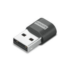 Lenovo 4X91C99226 adattatore per inversione del genere dei cavi USB-C USB-A Nero