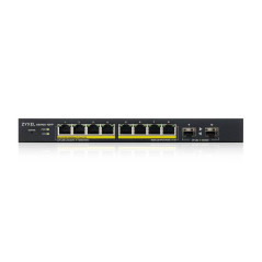 Zyxel GS1900-10HP Gestito L2 Gigabit Ethernet (10 100 1000) Supporto Power over Ethernet (PoE) Nero