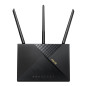 ASUS 4G-AX56 router wireless Gigabit Ethernet Dual-band (2.4 GHz/5 GHz) Nero