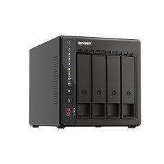 QNAP TS-453E NAS Tower Intel® Celeron® J6412 8 GB QNAP QTS Nero