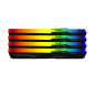 Kingston Technology FURY Beast 128 GB 5600 MT/s DDR5 CL40 DIMM (Kit da 4 moduli) RGB XMP