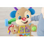 Fisher-Price Cagnolino Primi Passi - Ridi & Impara, Edizione multilingue, giocattolo musicale per camminare Giocattolo per