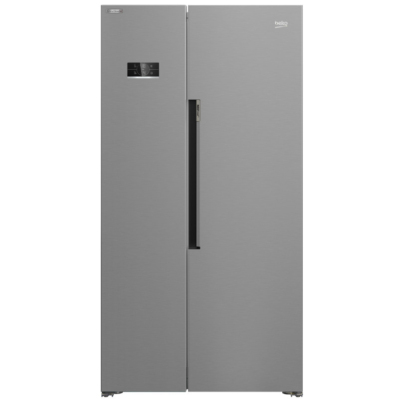 Beko GN1603140XBN frigorifero side-by-side Libera installazione 580 L E Acciaio inox