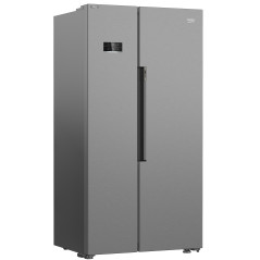 Beko GN1603140XBN frigorifero side-by-side Libera installazione 580 L E Acciaio inox