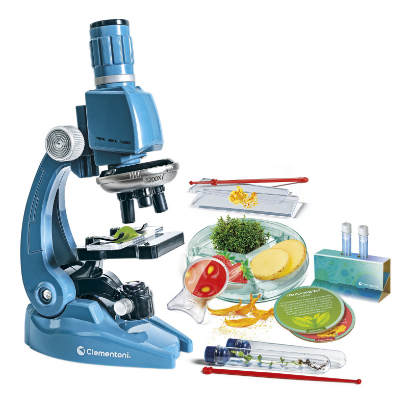 Clementoni Science & Jeu laboratoire - Scienza & Gioco Lab - Microscopio Super