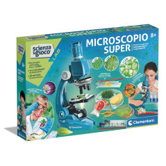 Clementoni Science & Jeu laboratoire - Scienza & Gioco Lab - Microscopio Super