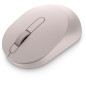 DELL MS3320W mouse Ufficio Ambidestro RF senza fili + Bluetooth Ottico 1600 DPI