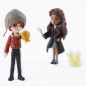 Wizarding World | Set Amicizia con personaggi Ron Weasley e Calì Patil | Bambole da 7.5cm | 2 accessori | Giocattoli per