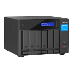 QNAP TVS-h674 NAS Tower Intel® Core™ i3 i3-12100 16 GB DDR4 QuTS hero Nero