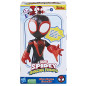 Marvel Spidey e I Suoi Fantastici Amici, mega Miles Morales, action figure da 22,5 cm, giocattolo per età prescolare, dai 3