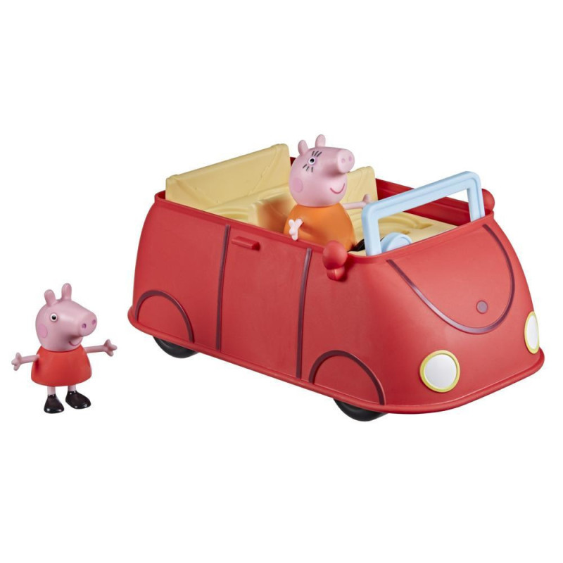 Peppa Pig L'Automobile di famiglia, giocattolo per età prescolare, con frasi ed effetti sonori, dai 3 anni in su