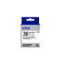 Epson Nastro fondo Standard Bianco per testo Nero 36/9 LK-7WBN