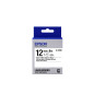 Epson Nastro fondo Standard Bianco per testo Nero 12/9 LK-4WBN