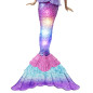 Barbie Dreamtopia Sirena Luci Scintillanti Bambola Bionda con Coda che si Illumina, Luci che si Attivano con Acqua e Capelli