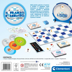 Clementoni Il Mio Primo IL PRANZO È SERVITO 30 min Gioco da tavolo Famiglia