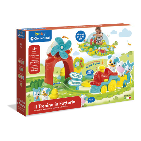 Baby Clementoni - Playset Trenino