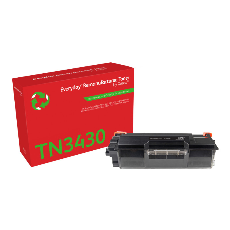 Everyday Toner rigenerato ™ di Xerox Mono compatibile con Brother TN-3430, Capacità standard