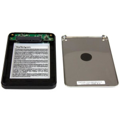 StarTech.com Box Esterno HDD per disco rigido SATA III 2.5" USB 3.0 Criptato AES 256-bit