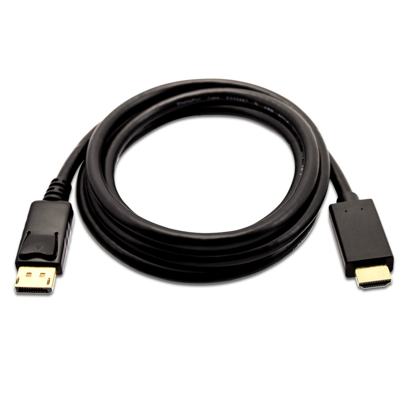 V7 DisplayPort a HDMI 2 metri nero