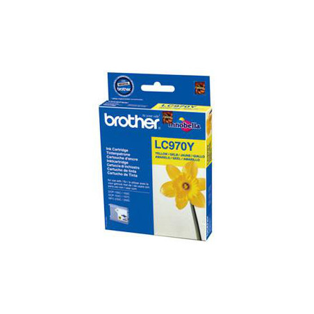 Brother LC-970YBP cartuccia d'inchiostro 1 pz Originale Giallo