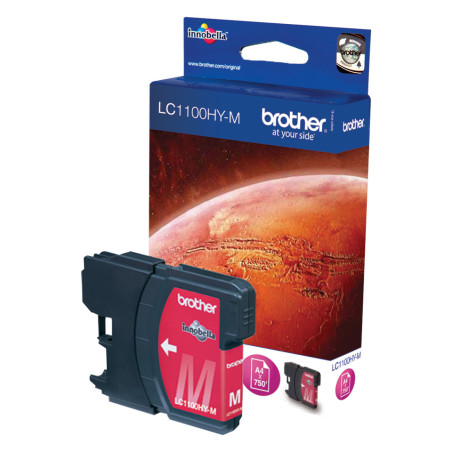 Brother LC-1100HYM Ink Cartridge cartuccia d'inchiostro 1 pz Originale Magenta