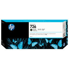 HP Cartuccia inchiostro nero opaco Designjet 726, 300 ml