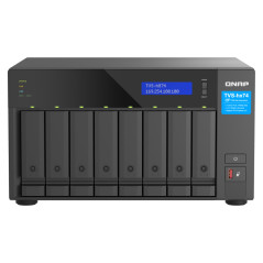 QNAP TVS-h874X NAS Tower Intel® Core™ i9 64 GB DDR4 QuTS hero Nero