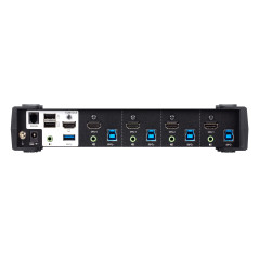 ATEN Switch USB 3.0 4K HDMI KVMP™ a 4 porte con Modalità mixer audio