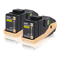 Epson Toner Giallo (conf.doppia)